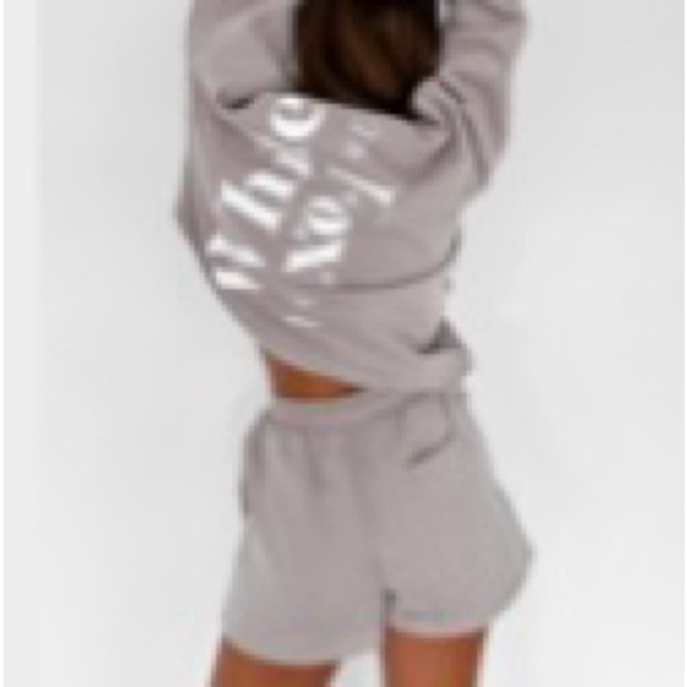White fox sweat set